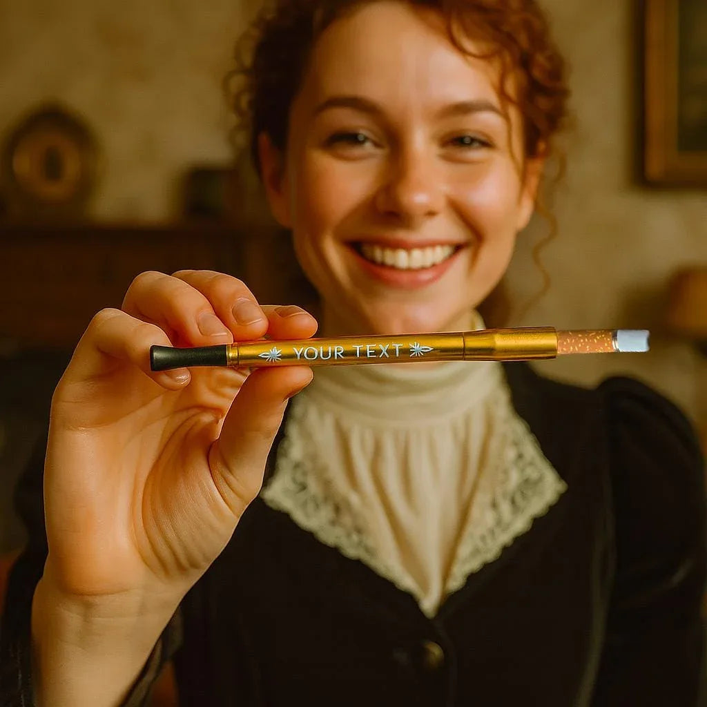 Ensemble fumeur personnalisé D – briquet, porte et étui cigarette chic - Roaring 20s Paris
