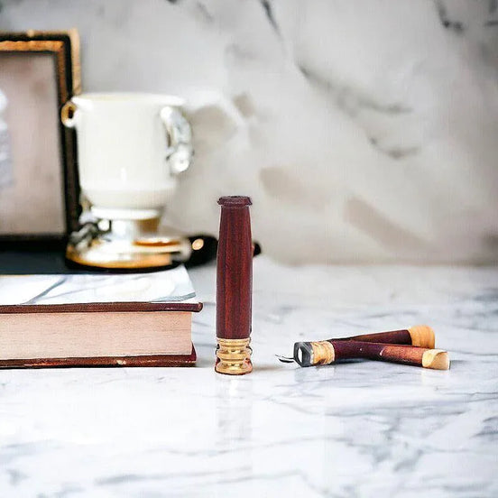 Fume cigarette Heily Shelby – bois noyer personnalisé, cadeau mariage - Roaring 20s Paris