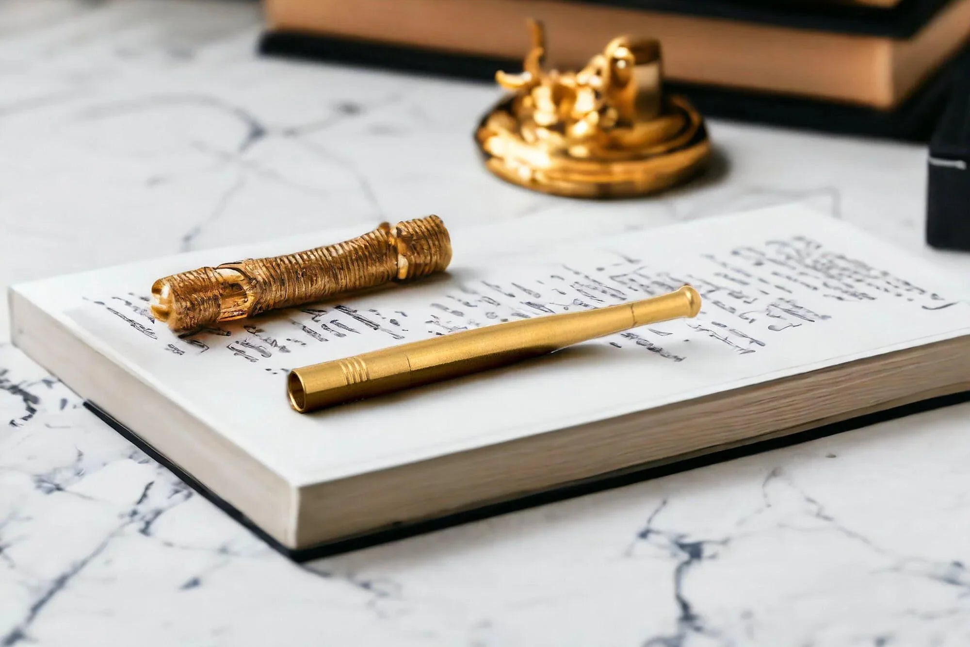 Fume-cigarette personnalisé Fann Shelby – acier or vintage cadeau - Roaring 20s Paris