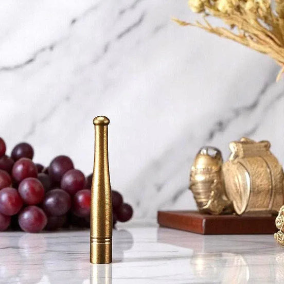 Fume-cigarette personnalisé acier or slim – modèle vintage gravé chic - Roaring 20s Paris