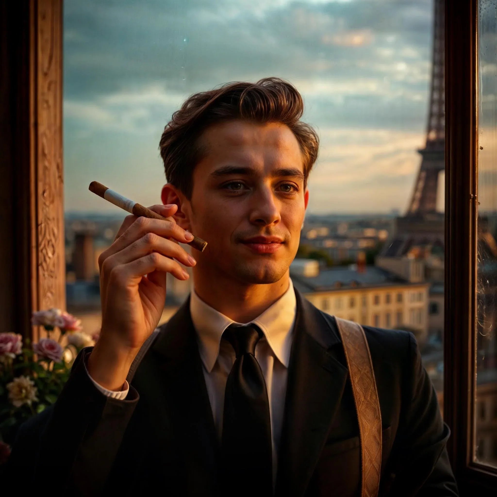 Fume cigarette personnalisé femme – homme Cruella A vintage cadeau - Roaring 20s Paris