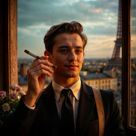 Fume cigarette personnalisé femme – homme Cruella A vintage cadeau - Roaring 20s Paris