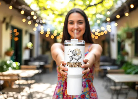 Gobelet inox custom 40 oz couple danse - gobelet léger secouable - Roaring 20s Paris