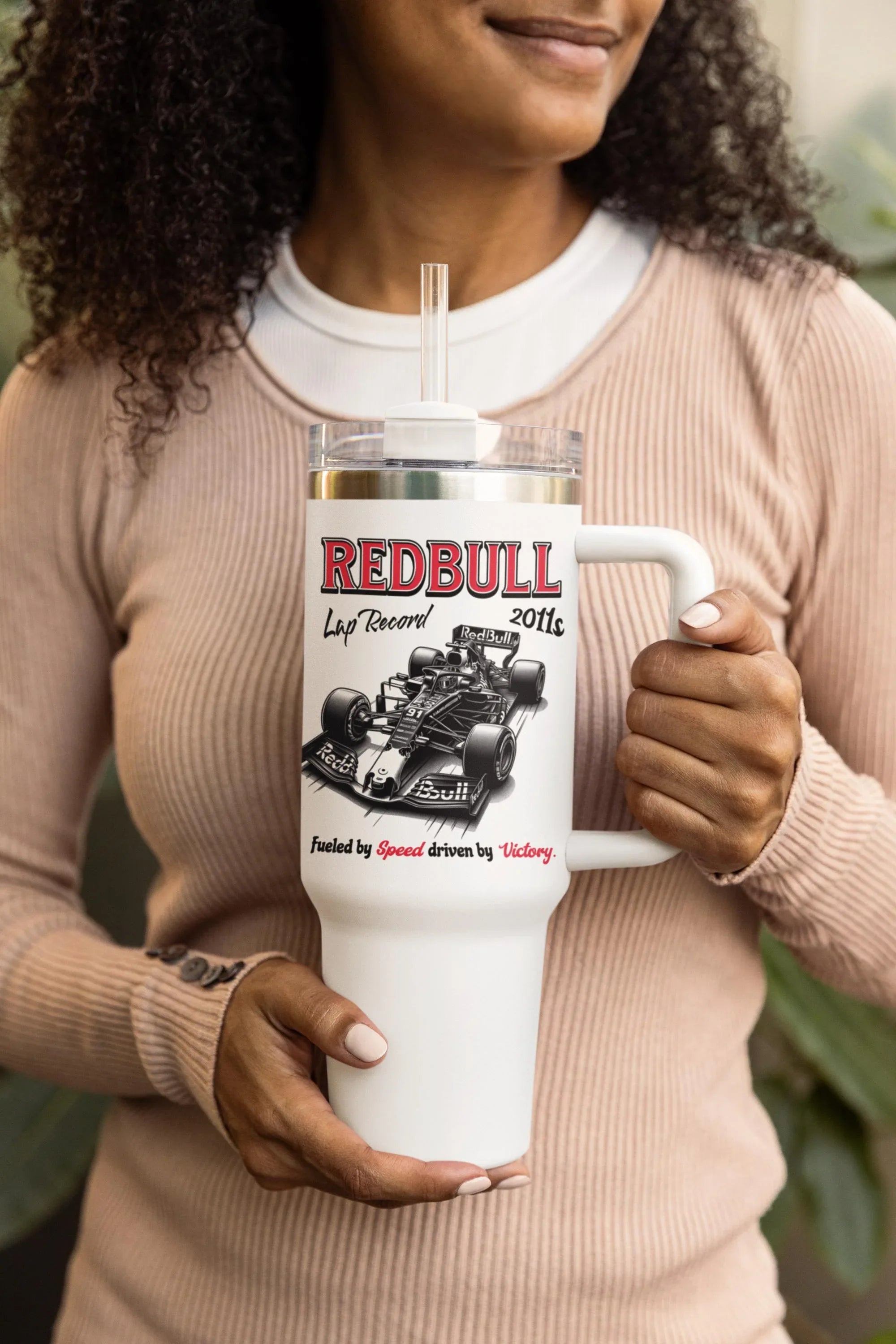 Gobelet léger secouable Redbull F1 - tumbler vintage 40 oz inox - Roaring 20s Paris