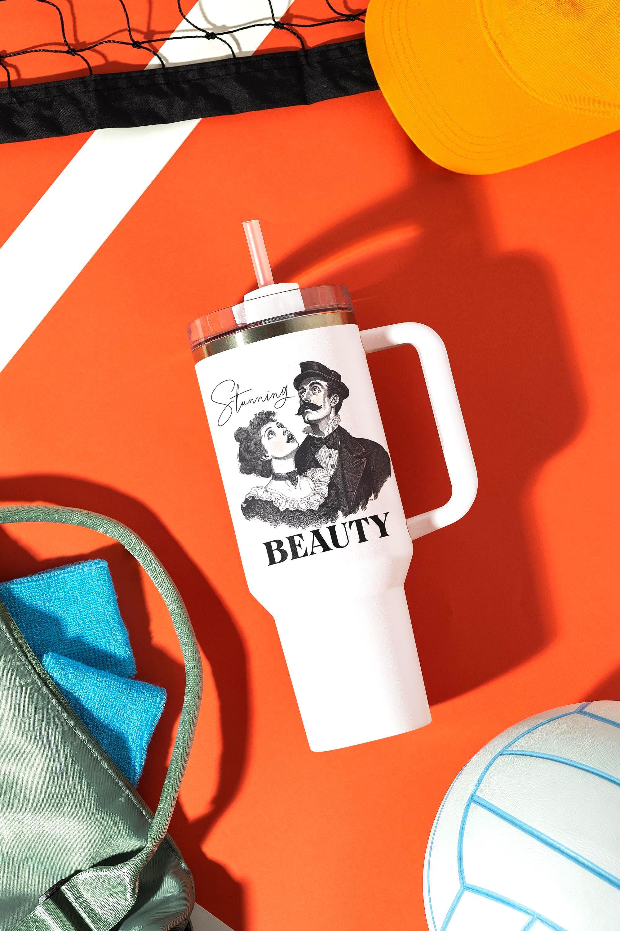 Gobelet tumbler café voyage beauté - mug 40 oz inox vintage 1920 - Roaring 20s Paris