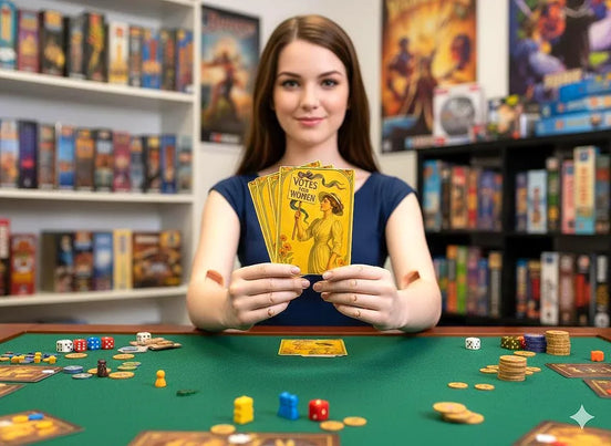 Jeu de poker féminisme imprimé mode 1920, jeu de cartes cadeau - Roaring 20s Paris