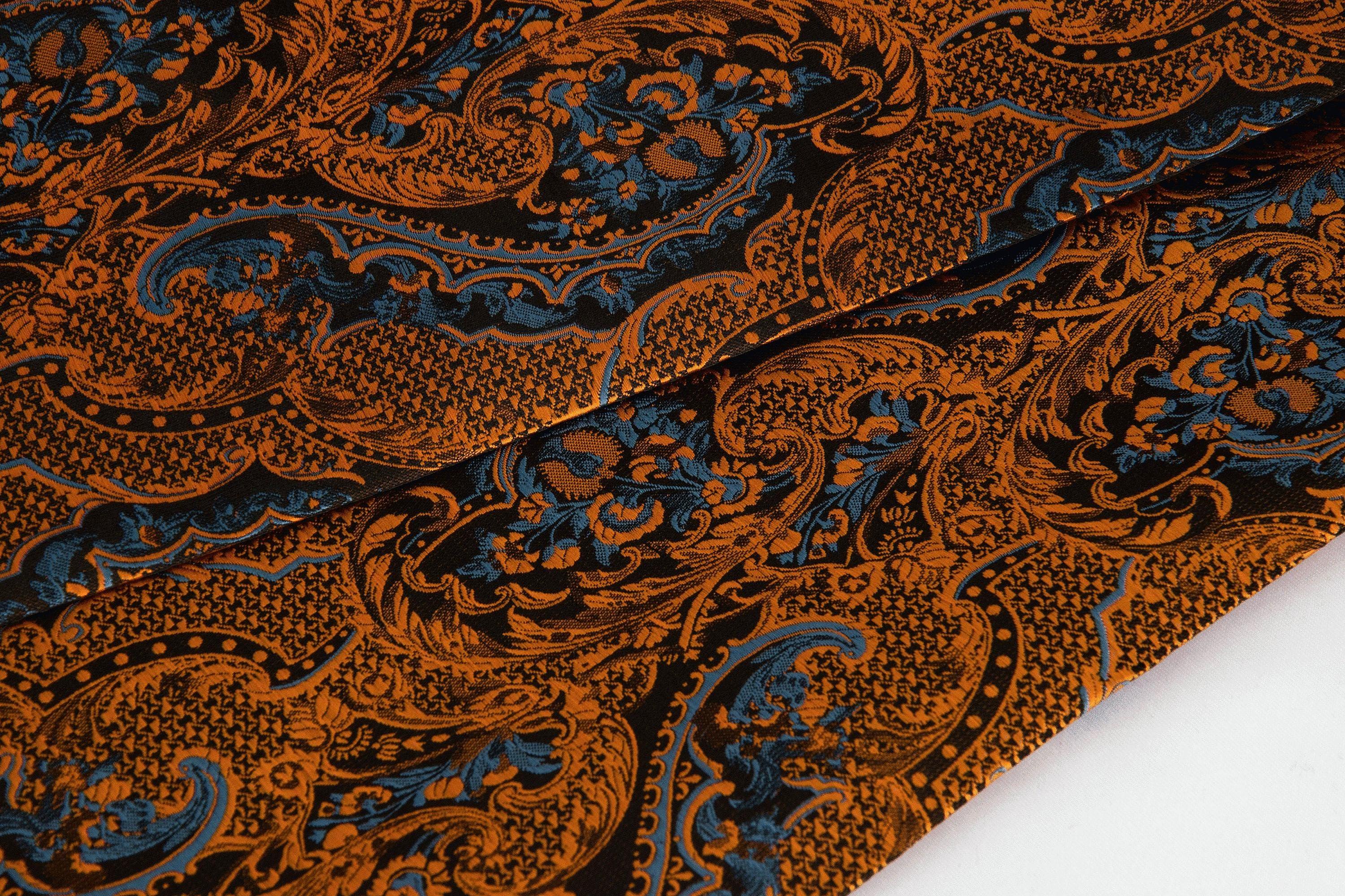 Lavallière foulard soie jaune Gary Cooper - Cravate de notaire homme - Roaring 20s Paris