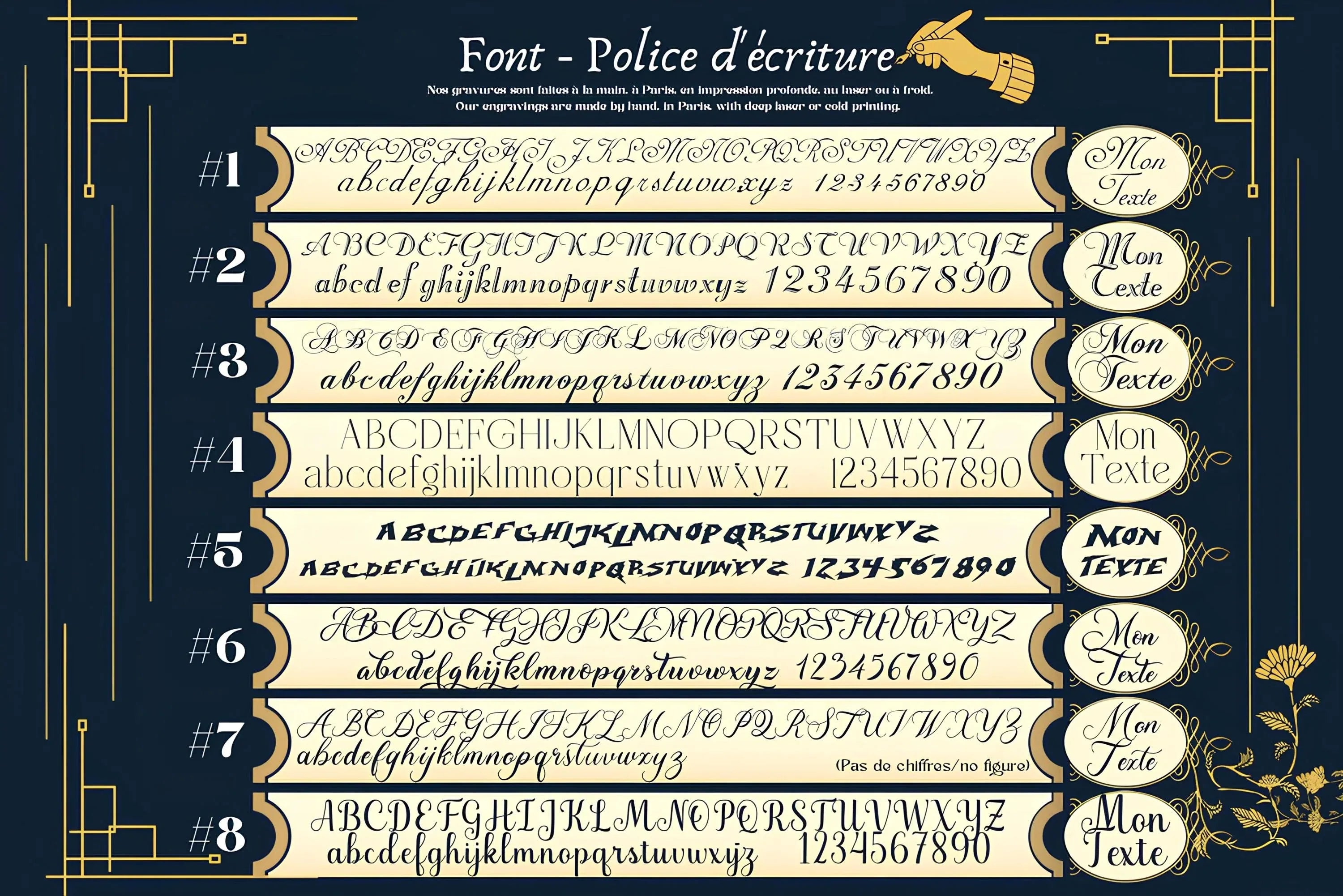 Montre de poche Downton acier – cadeau élégant personnalisé - Roaring 20s Paris