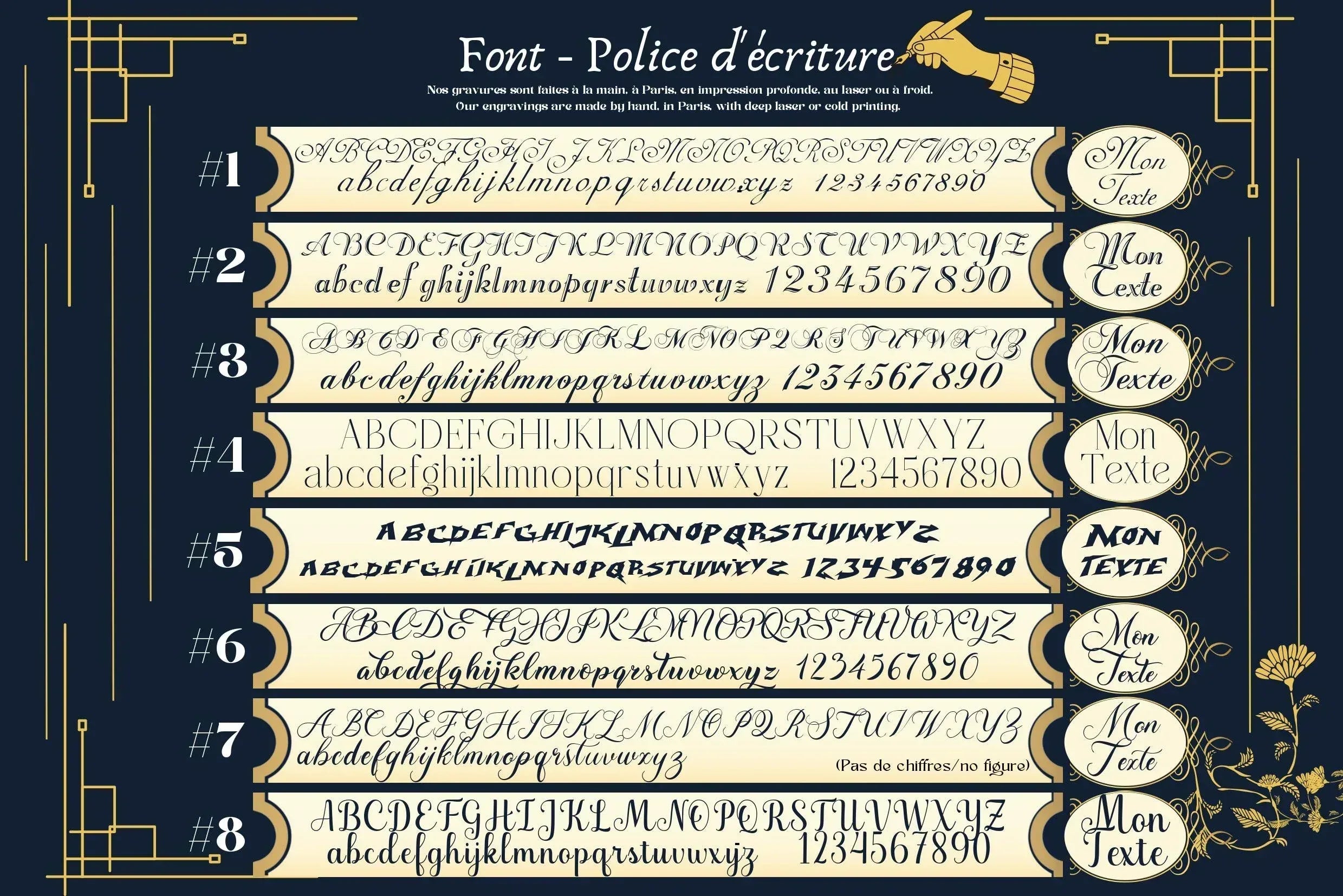 Flasque whisky personnalisée Kit – cuir gravé avec nom ou date unique - Roaring 20s Paris