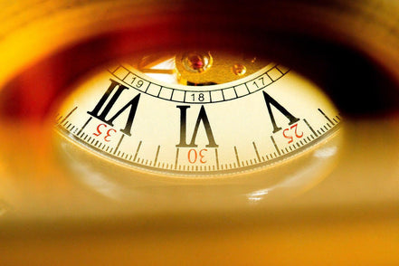 Montre gousset personnalisée Hook acier laiton – antique gravée chic - Roaring 20s Paris