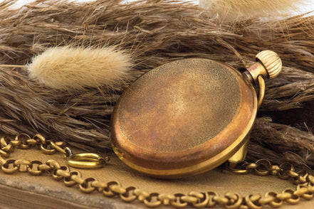 Montre personnalisée gousset Shelby en acier – idée cadeau unique - Roaring 20s Paris