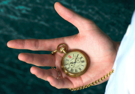 Montre personnalisée gousset Shelby en acier – idée cadeau unique - Roaring 20s Paris