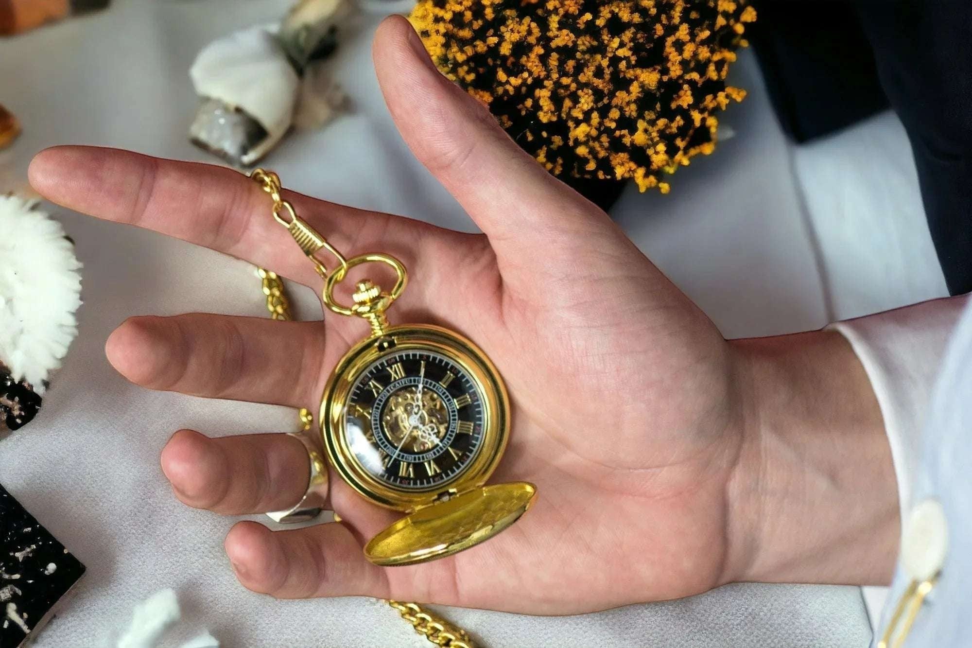 Montre Gousset personnalisée - montre de poche acier or Stevenson k1qbj8-tb.myshopify.com cadeau anniversaire mariage, cadeau collègue de travail, cadeau inoubliable pour chéri, cadeau original homme idée, cadeau qui touche un homme, montre de costume gravée, montre de poche personnalisée, montre gousset engrenage idée, montre gousset squelette idée, montre personnalisée mariage, montre à gousset de poche, montre à gousset fiancé cadeau, montre à gousset personnalisée