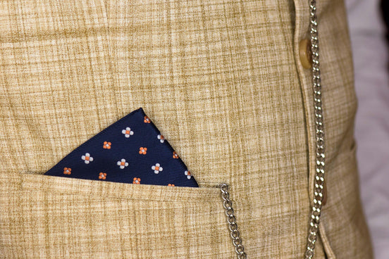 Mouchoir de poche costume Harvey Specter en soie – idée cadeau - Roaring 20s Paris