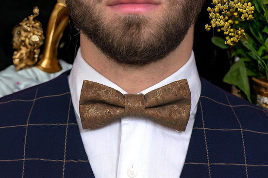 Noeud papillon de costume, mariage boheme chic costume liège H, cadeau - Roaring 20s Paris