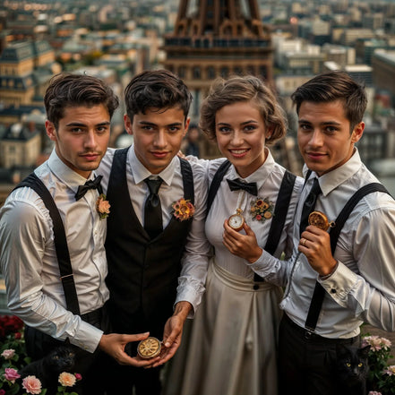 Noeud papillon de costume, mariage boheme chic costume liège H, cadeau - Roaring 20s Paris