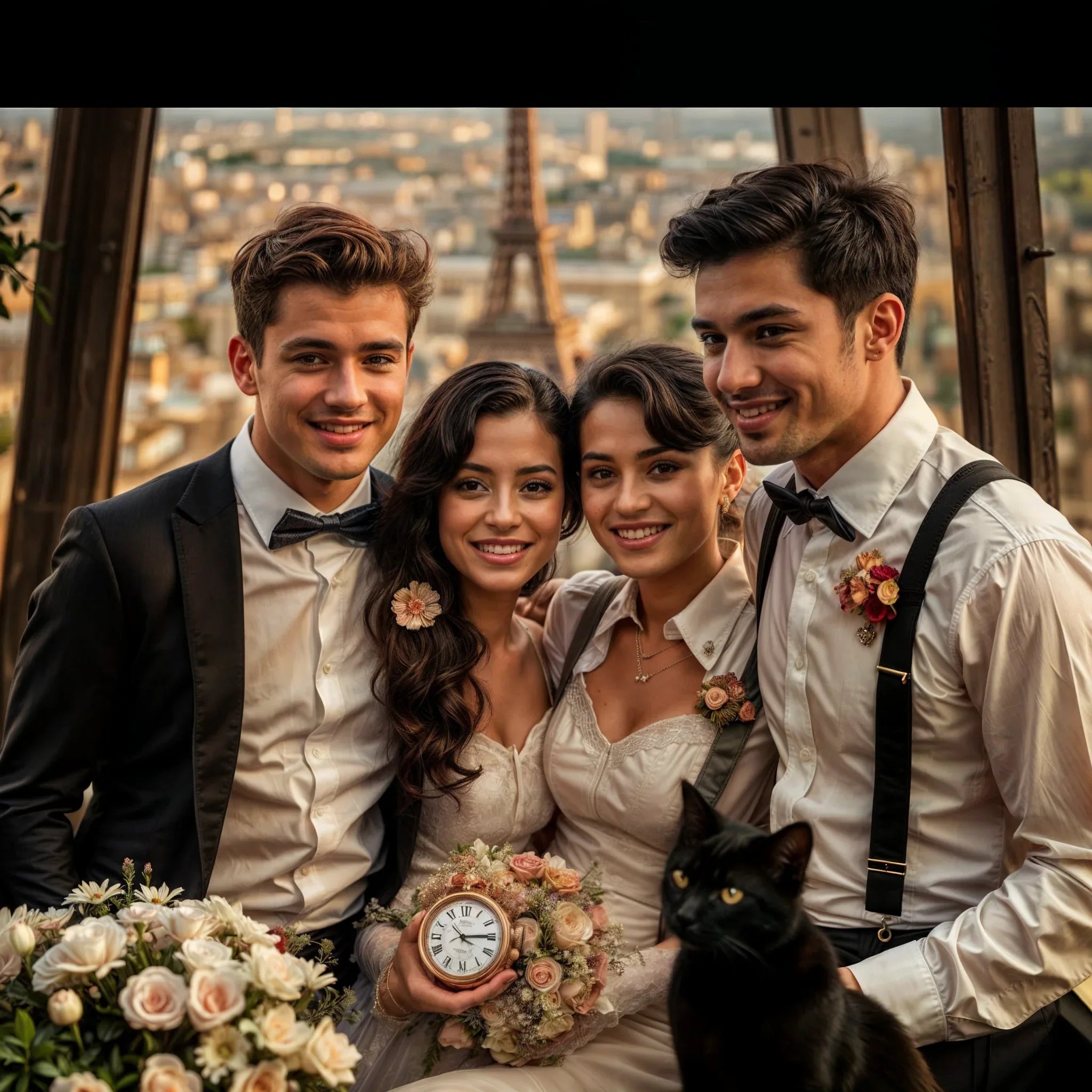 Noeud papillon de costume, tenue de mariage homme civil liège, mariage - Roaring 20s Paris