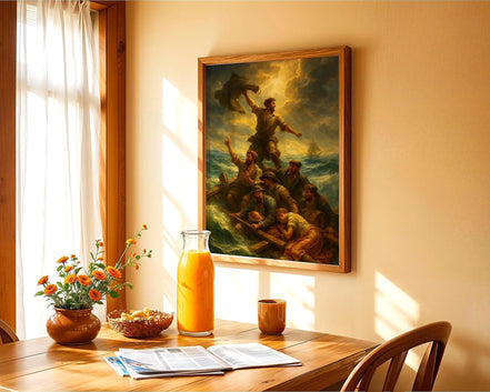 Peinture Radeau de la Méduse – affiche vintage française, déco murale - Roaring 20s Paris