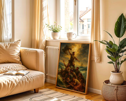 Peinture Radeau de la Méduse – affiche vintage française, déco murale - Roaring 20s Paris