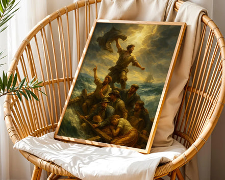 Peinture Radeau de la Méduse – affiche vintage française, déco murale - Roaring 20s Paris