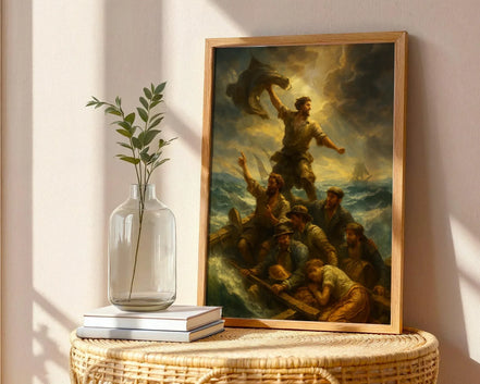 Peinture Radeau de la Méduse – affiche vintage française, déco murale - Roaring 20s Paris