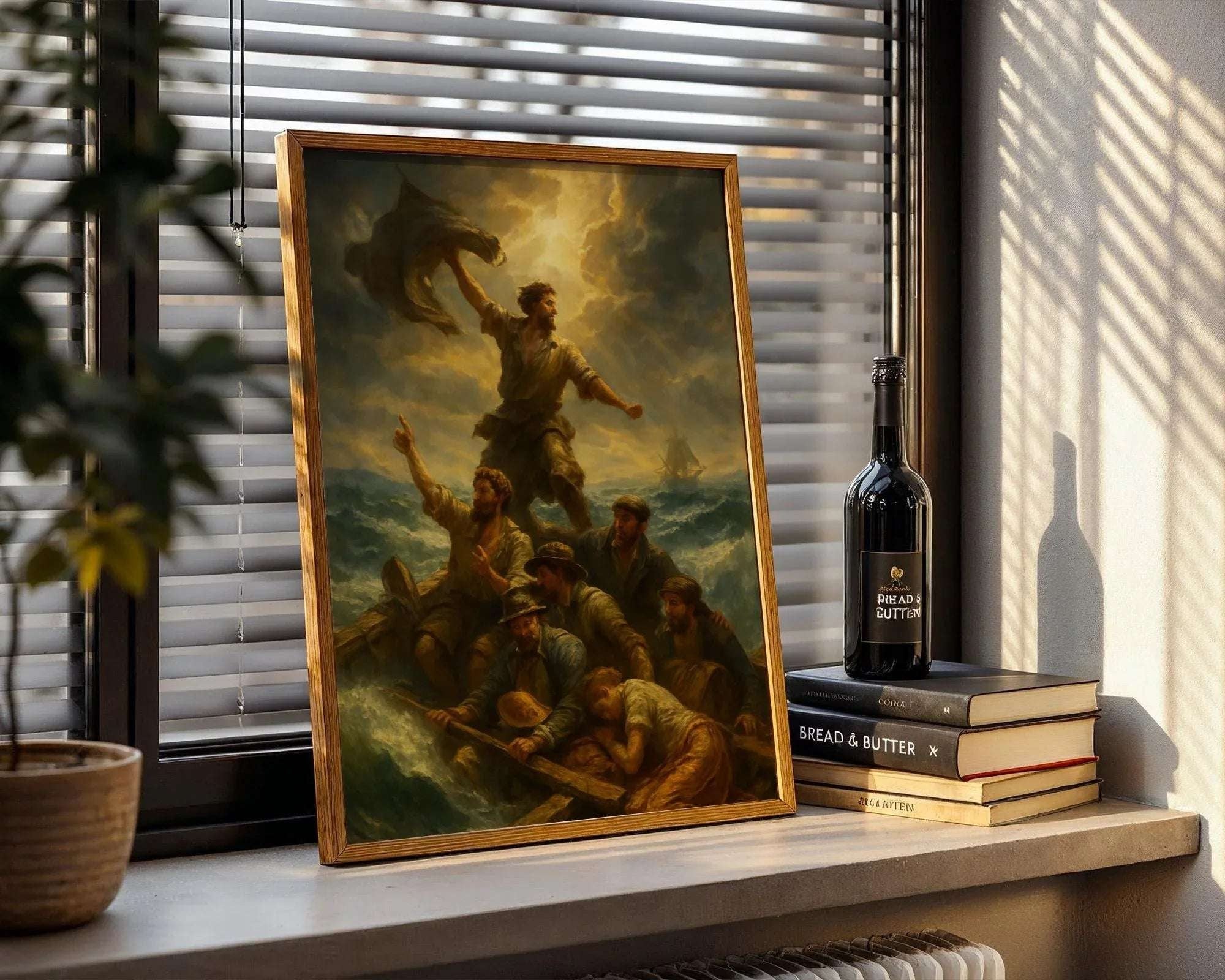 Peinture Radeau de la Méduse – affiche vintage française, déco murale k1qbj8-tb.myshopify.com affiche histoire ancienne, affiche épique histoire bateau, art maritime vintage courage, illustration naufrage héroïque, impression poster tendance, peinture bateaux marins survie, peinture française historique, peinture héroïsme marin rétro, Peinture radeau de la méduse, rétro affiche murale française, scène dramatique mer vintage, tableau homme mer désespoir, Vintage déco mur artiste