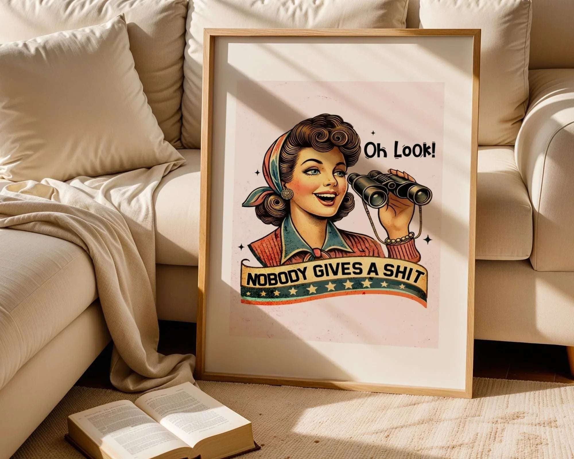 Poster pin-up humoristique – art rétro sarcastique, déco murale fun k1qbj8-tb.myshopify.com affiche femme indépendante, affiche féministe rétro cadeau, affiche féministe rétro style, Affiche sarcastique murale, Affiche vintage humoristique, art féminisme vintage idée, Art rétro décoration originale, art rétro femme mural cadeau, broadway poster 1920 idée, Cadeau décoration murale fun, Décoration décalée inspiration, Poster pin-up design original, Poster pin-up rétro tendance