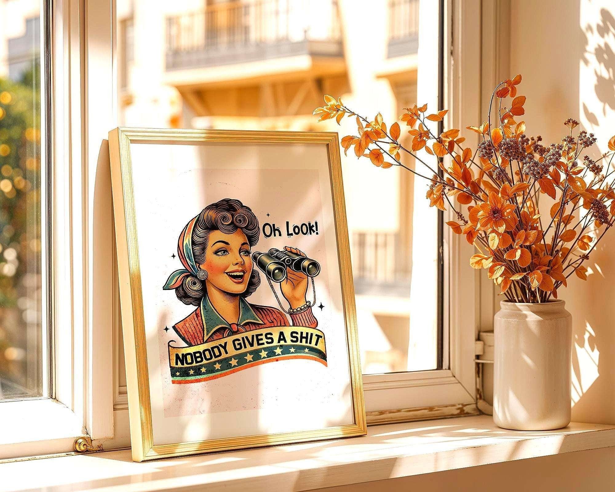 Poster pin-up humoristique – art rétro sarcastique, déco murale fun k1qbj8-tb.myshopify.com affiche femme indépendante, affiche féministe rétro cadeau, affiche féministe rétro style, Affiche sarcastique murale, Affiche vintage humoristique, art féminisme vintage idée, Art rétro décoration originale, art rétro femme mural cadeau, broadway poster 1920 idée, Cadeau décoration murale fun, Décoration décalée inspiration, Poster pin-up design original, Poster pin-up rétro tendance