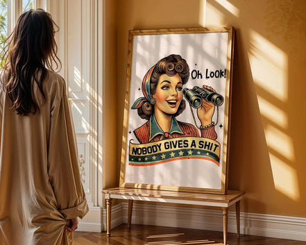 Poster pin-up humoristique – art rétro sarcastique, déco murale fun k1qbj8-tb.myshopify.com affiche femme indépendante, affiche féministe rétro cadeau, affiche féministe rétro style, Affiche sarcastique murale, Affiche vintage humoristique, art féminisme vintage idée, Art rétro décoration originale, art rétro femme mural cadeau, broadway poster 1920 idée, Cadeau décoration murale fun, Décoration décalée inspiration, Poster pin-up design original, Poster pin-up rétro tendance