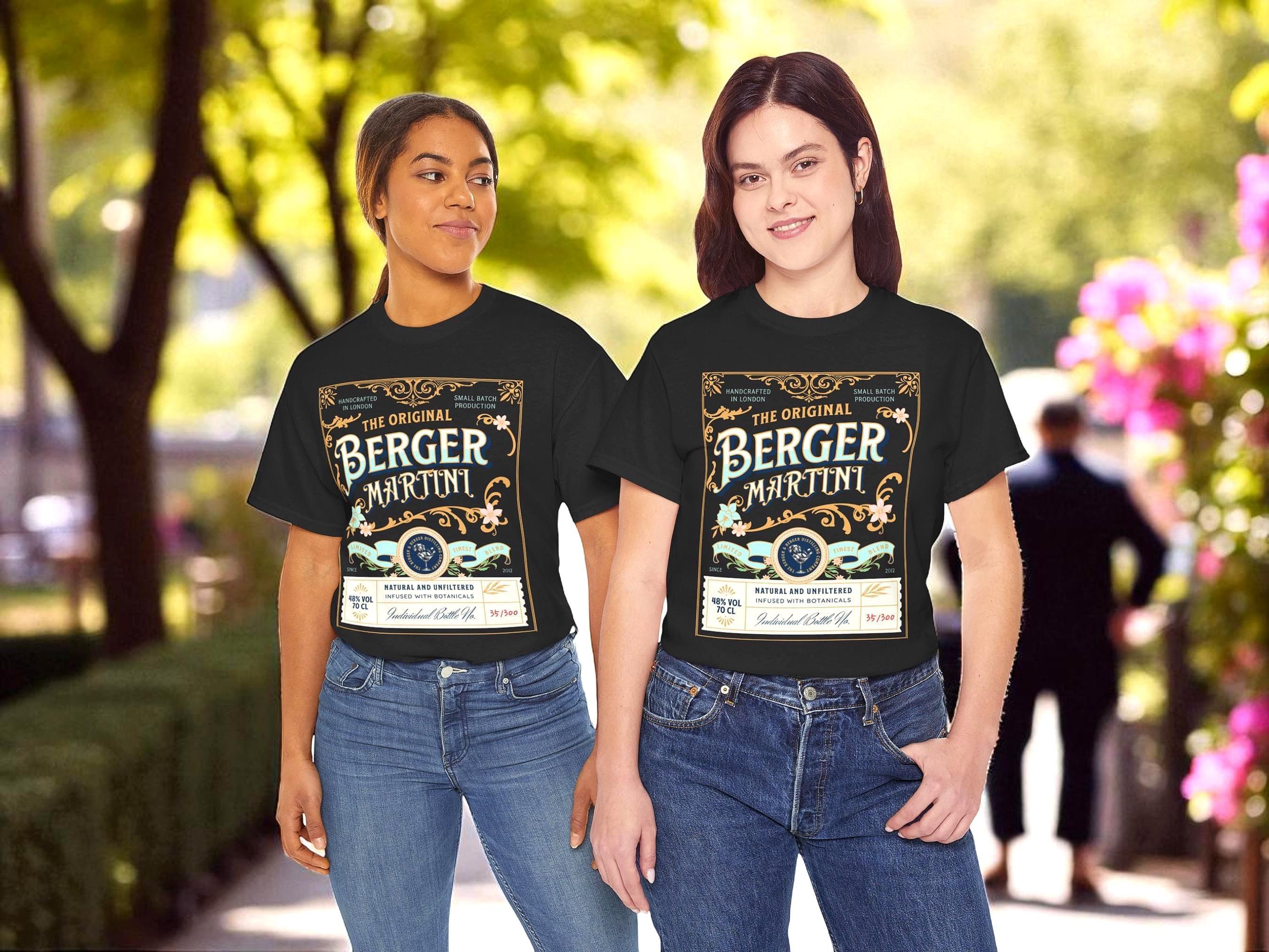 Tee shirt martini cocktail rétro vintage, t-shirt custom personnalisé - Roaring 20s Paris