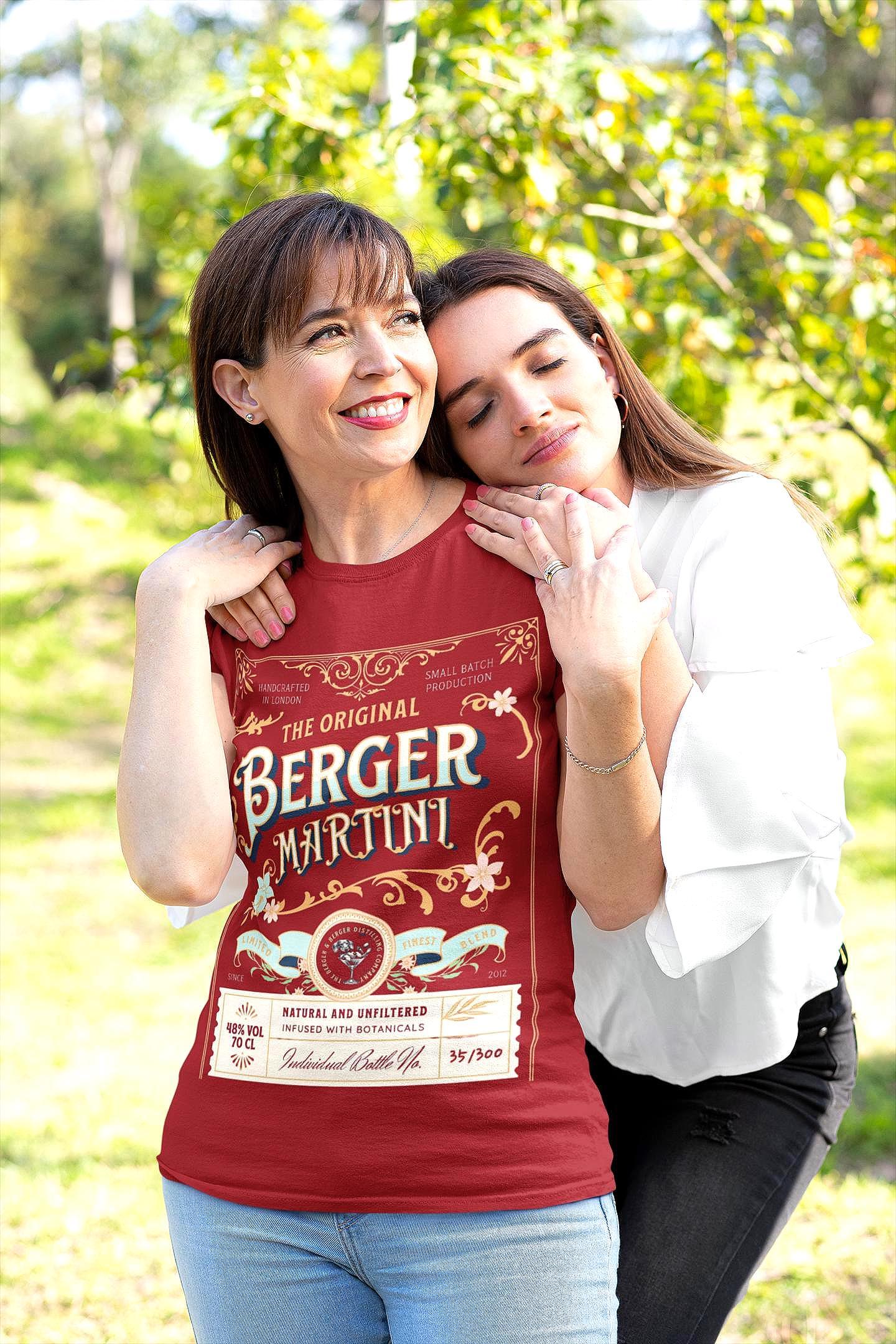 Tee shirt martini cocktail rétro vintage, t-shirt custom personnalisé - Roaring 20s Paris