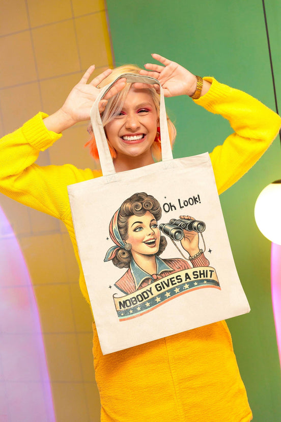 Tote bag confiance en soi - sac cabas en toile motif custom - Roaring 20s Paris