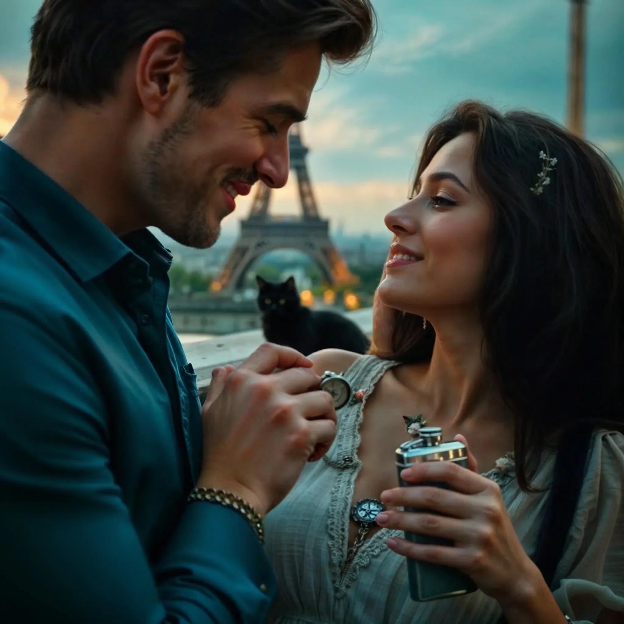 Verres à shot personnalisés Shelby’s transportable - cadeau original - Roaring 20s Paris