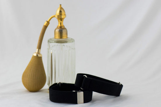 Élastique de manche noir Thomas Shelby – accessoire mariage ou soirée - Roaring 20s Paris