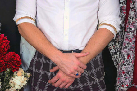 Élastique manche chemise Arthur Shelby – jarretière réglable élégante - Roaring 20s Paris