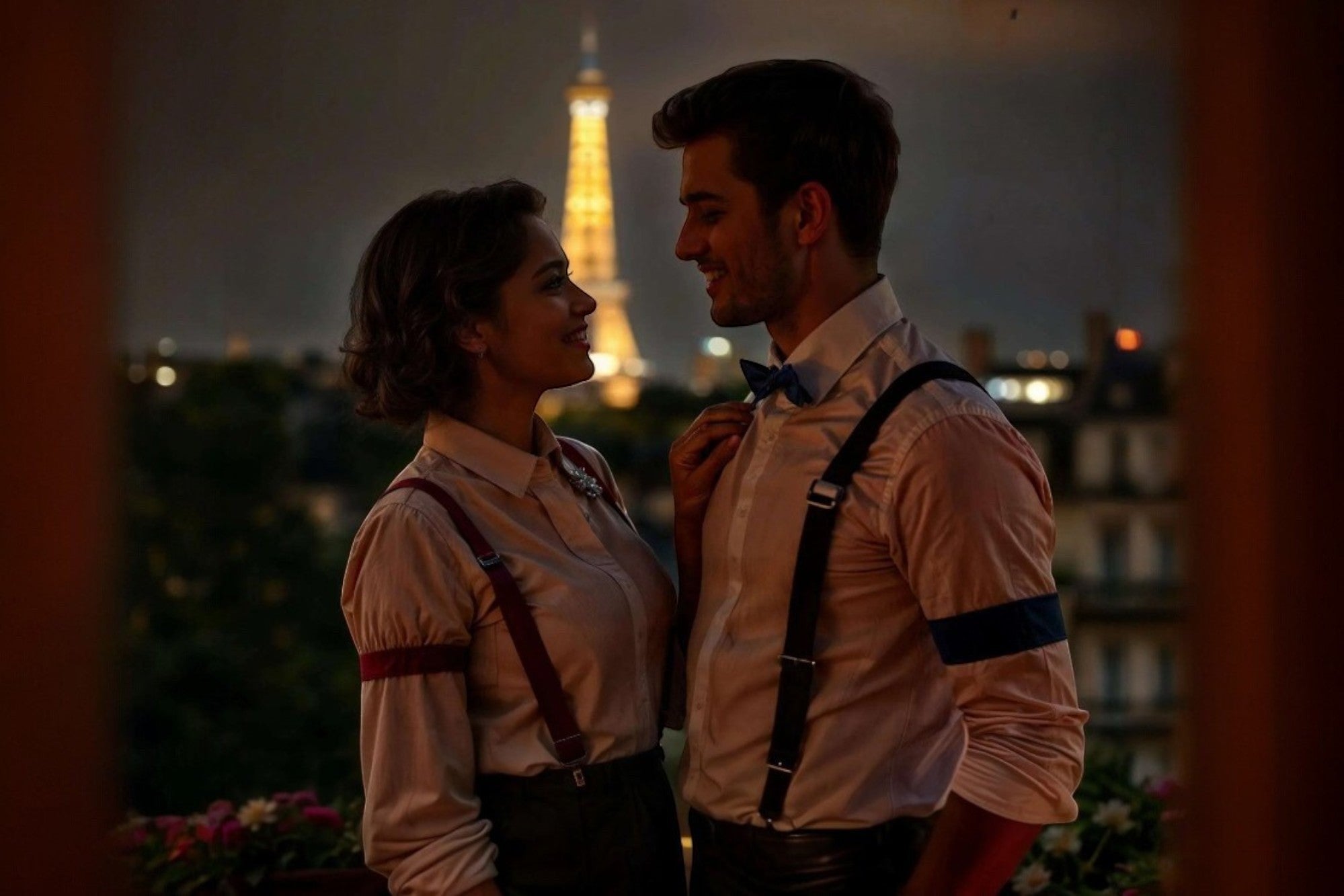 Élastique manche chemise Finn Shelby – jarretière réglable élégante - Roaring 20s Paris