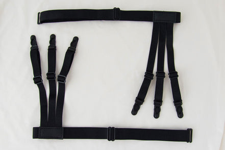 Élastique manche chemise John Shelby – jarretière réglable élégante - Roaring 20s Paris