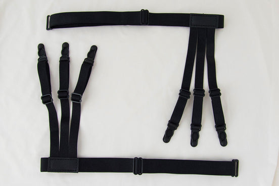 Élastique manche chemise John Shelby – jarretière réglable élégante - Roaring 20s Paris