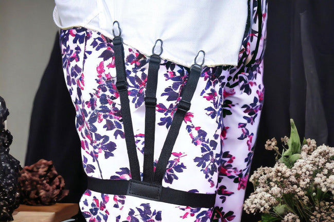 Élastique pantalon chemise B – brassard noir mariage chic - Roaring 20s Paris