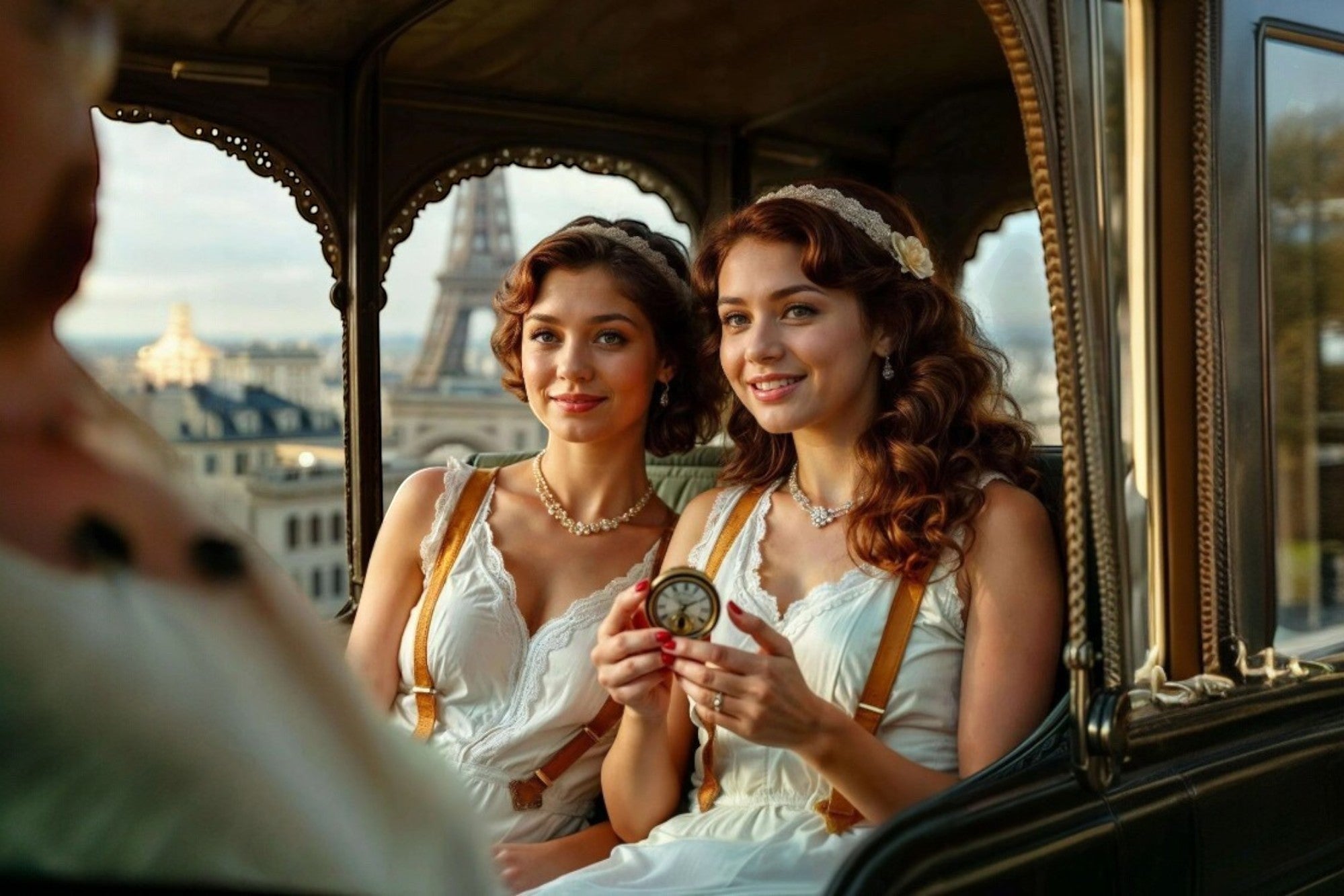 Épingle mariage témoin acier plumes J – bijou raffiné et vintage - Roaring 20s Paris