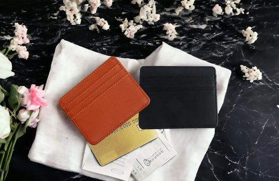 porte carte cuir personnalisé, porte-carte de credit, porte-carte F - Roaring 20s Paris