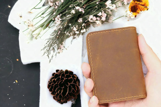 portefeuille cuir personnalisé, portefeuille de credit, cadeau B - Roaring 20s Paris