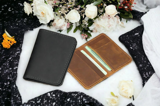 portefeuille cuir personnalisé, portefeuille de credit, cadeau B - Roaring 20s Paris