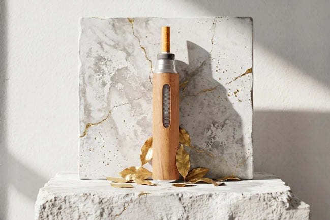 Cendrier extérieur Roaring 20s Paris en bois et acier, portable et chic, design Peaky Blinders