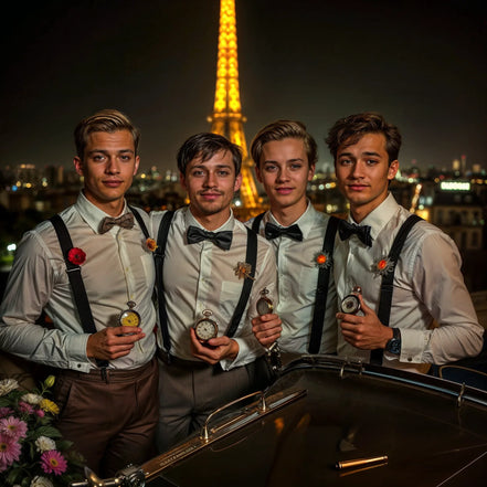 Étui briquet bic, etui briquet cuir, briquet personnalisé protection - Roaring 20s Paris