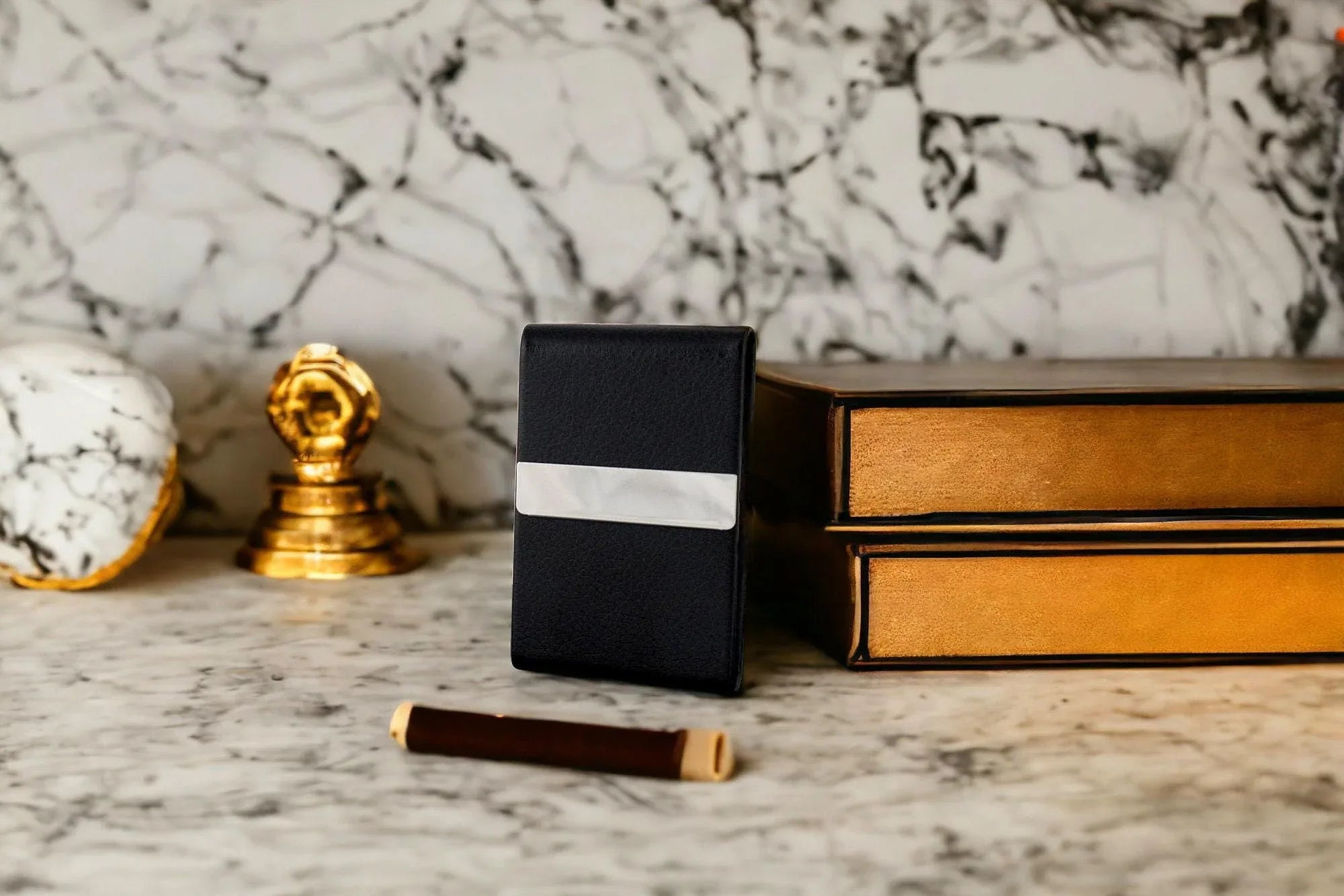Étui cigarette personnalisé slim Michol Shelby – de poche cadeau rétro - Roaring 20s Paris