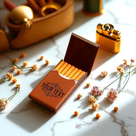 Étui cigarette slim Shelby – personnalisé de poche, cadeau rétro - Roaring 20s Paris