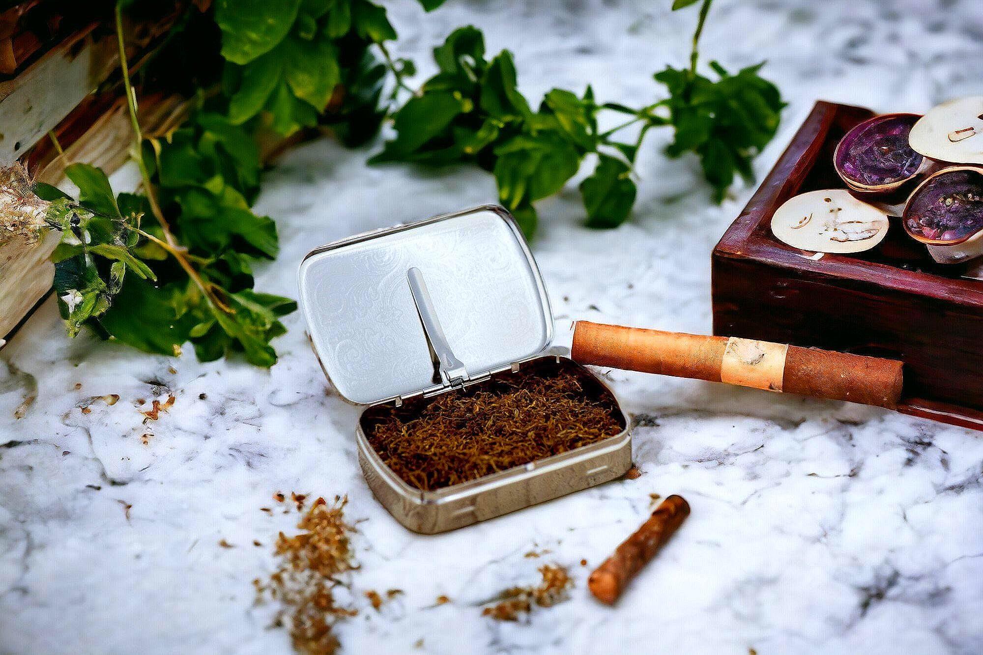 Étui tabac roulé personnalisé acier K – cigarette gravé nom date style - Roaring 20s Paris